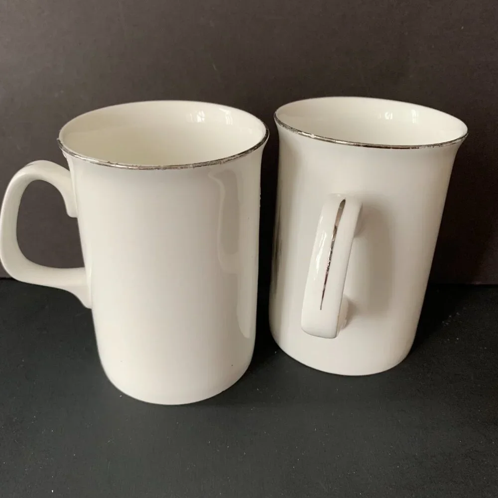 HARMONI DESIGNS BONE CHINA SHIH TZU DOG COFFEE TEA MUG  SET OF 2 MADE IN ENGLAND - Picture 4 of 9